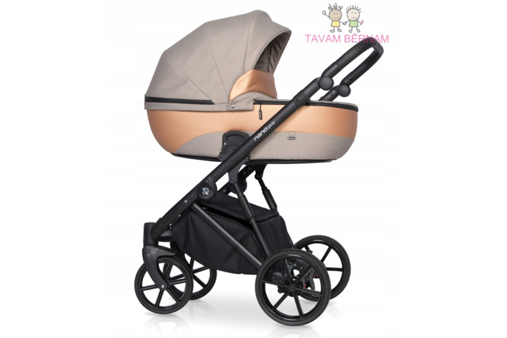 Riko Nano Pro 3-1 04 Camel, bērnu rati Riko Riko Nano Pro 3-1 04 Camel, bērnu rati Riko